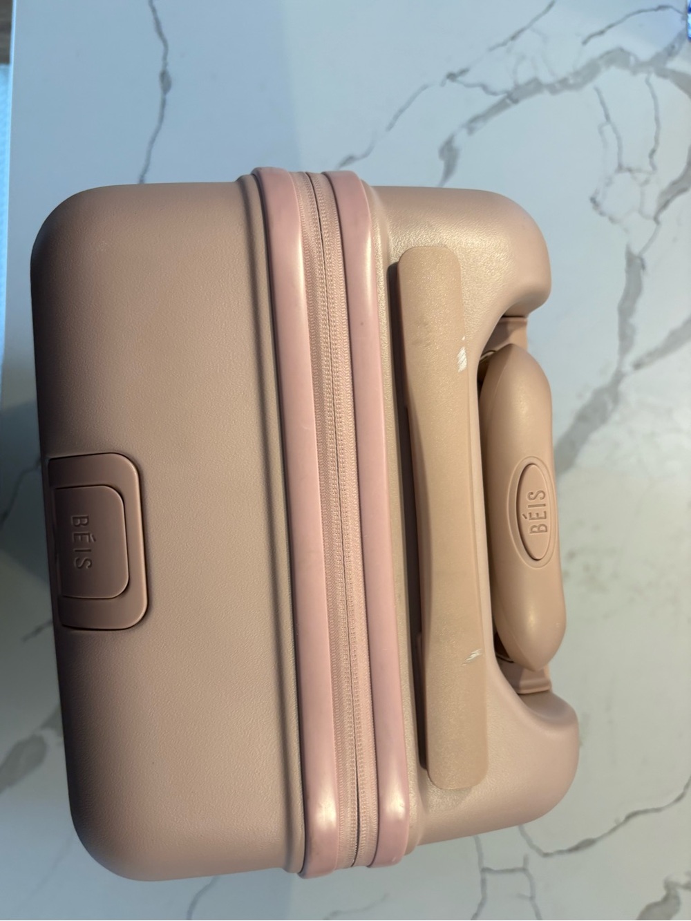 BEIS Small Carry On Roller in Atlas Pink - Picture 11 of 12
